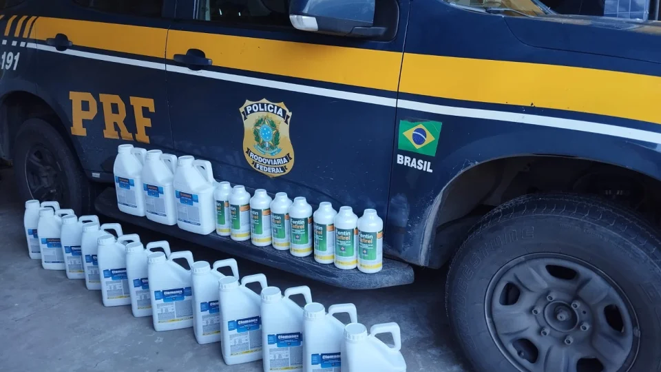 Três mulheres são presas por contrabando de agrotóxicos na BR-290