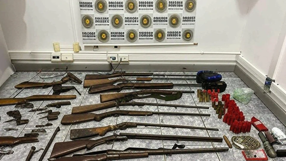 Idoso é resgatado em situação de abandono e Brigada Militar apreende arsenal em residência de São Pedro do Sul
