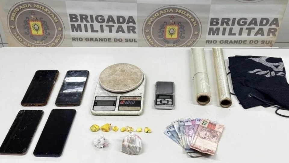 Dupla é presa por tráfico de drogas em Cruz Alta