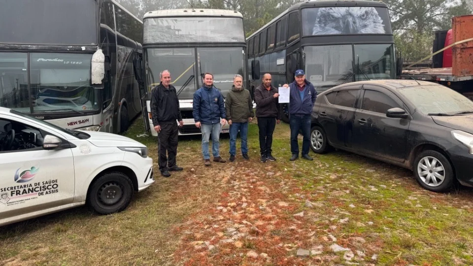 Receita Federal de Santa Maria destina veículos e equipamentos para São Francisco de Assis