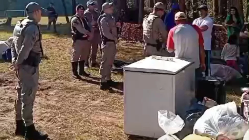 Indígenas ocupam área da Fepagro em Santa Maria e Brigada Militar acompanha situação
