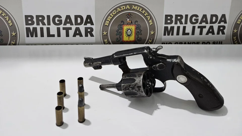 Homem é preso após disparo de arma em via pública em Faxinal do Soturno