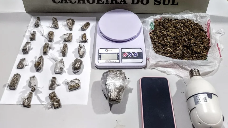 Casal é preso pela Brigada Militar por tráfico de drogas em Cachoeira do Sul